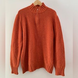 Valentino Wool Pullover Half-zip Sweater
